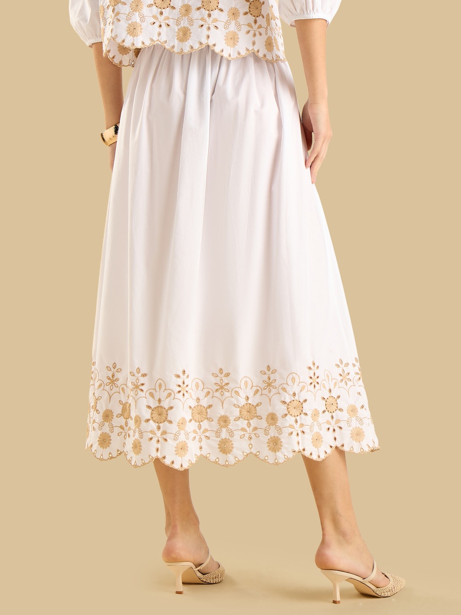 Embroidered Skirt