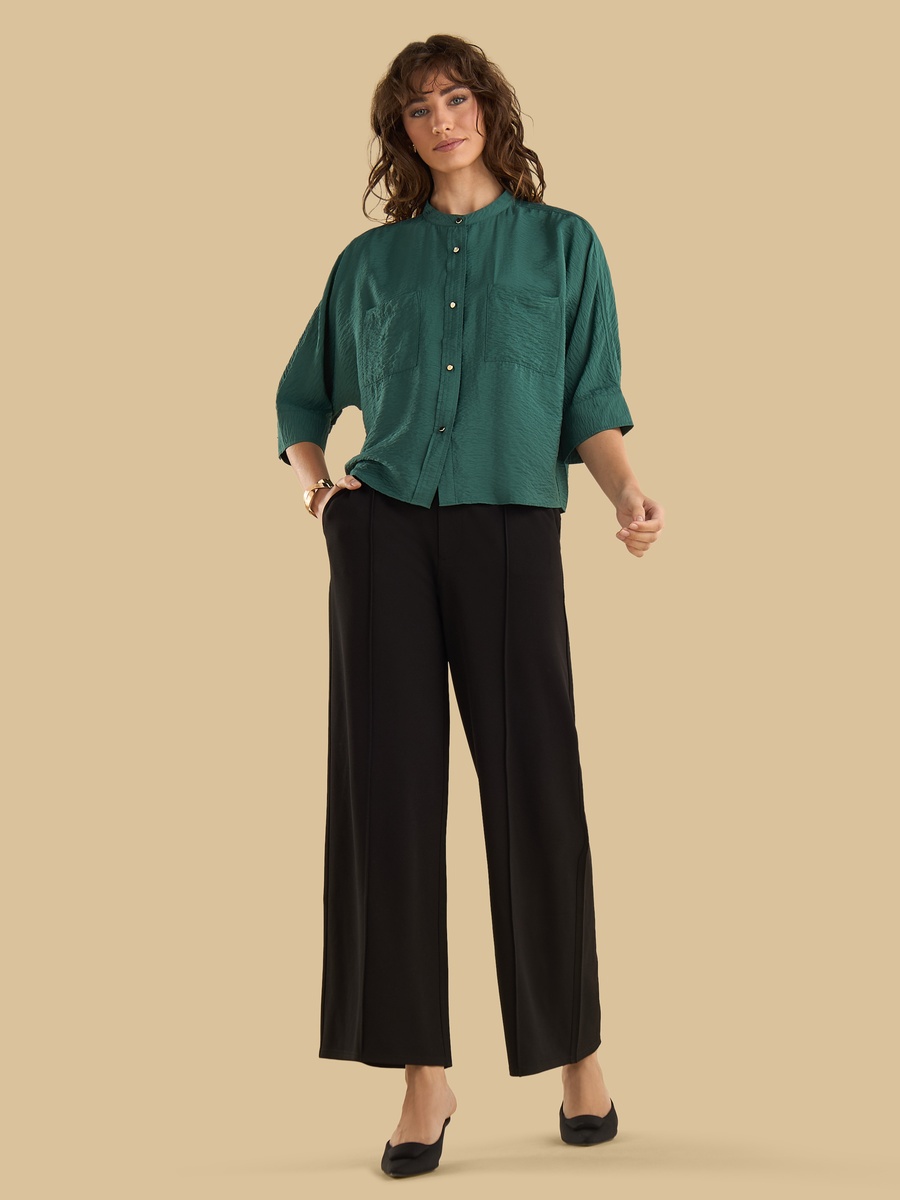 Mandarin Collar Shirt