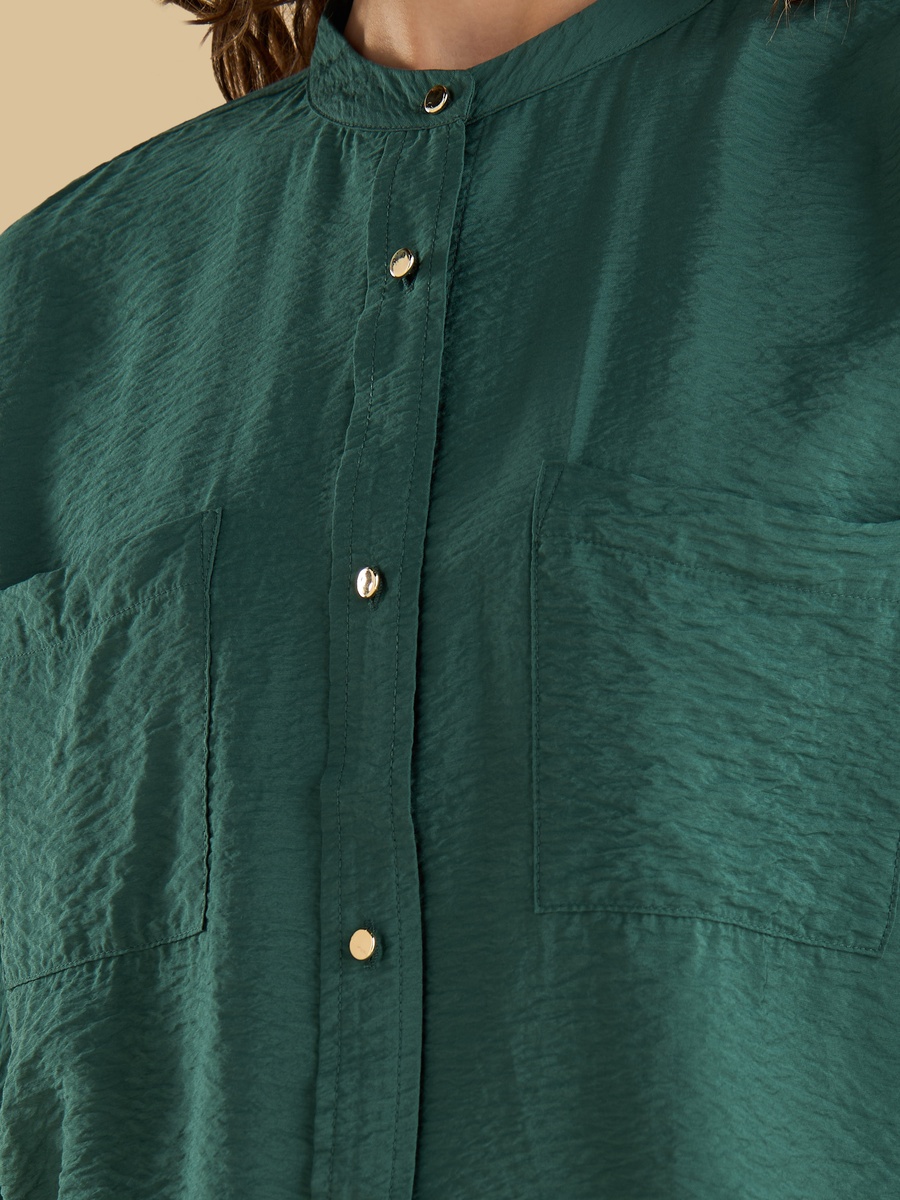 Mandarin Collar Shirt