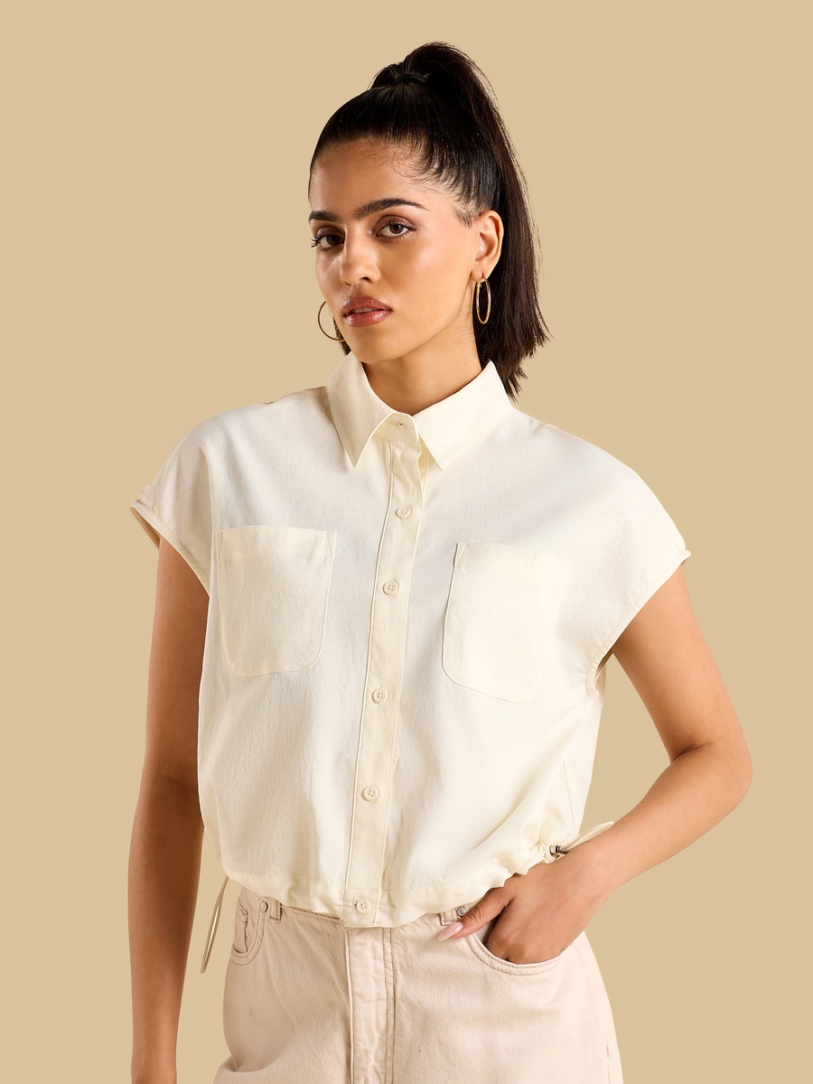 Extended Sleeves Shirt