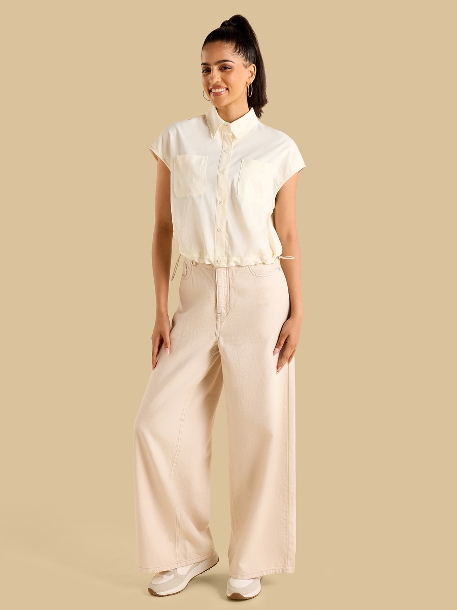 Extended Sleeves Shirt