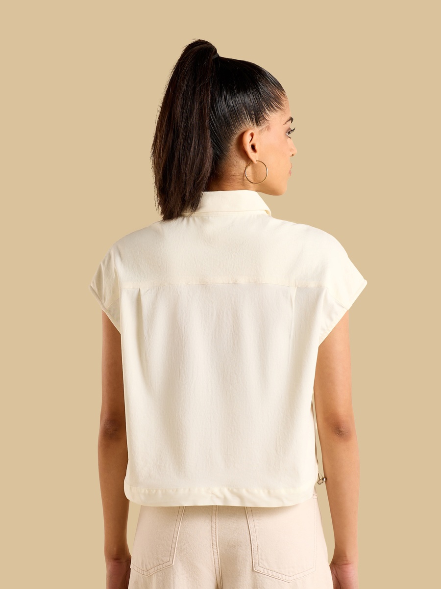Extended Sleeves Shirt