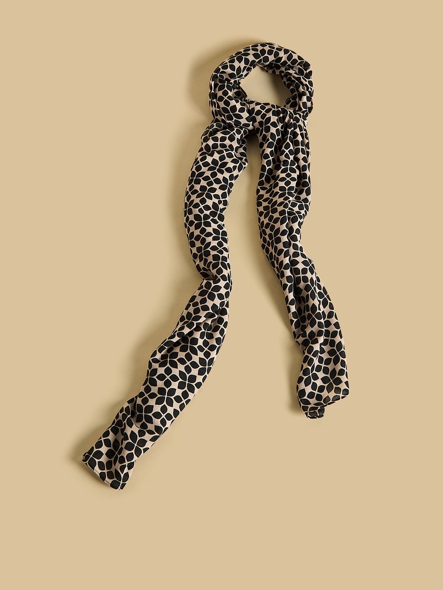 Floral Print Scarf