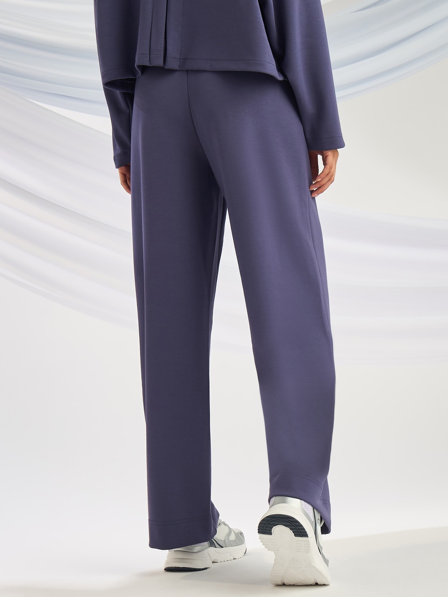 Pintuck Modal Wide Leg Pants