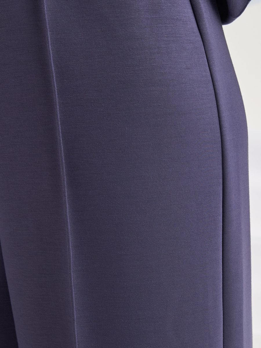 Pintuck Modal Wide Leg Pants