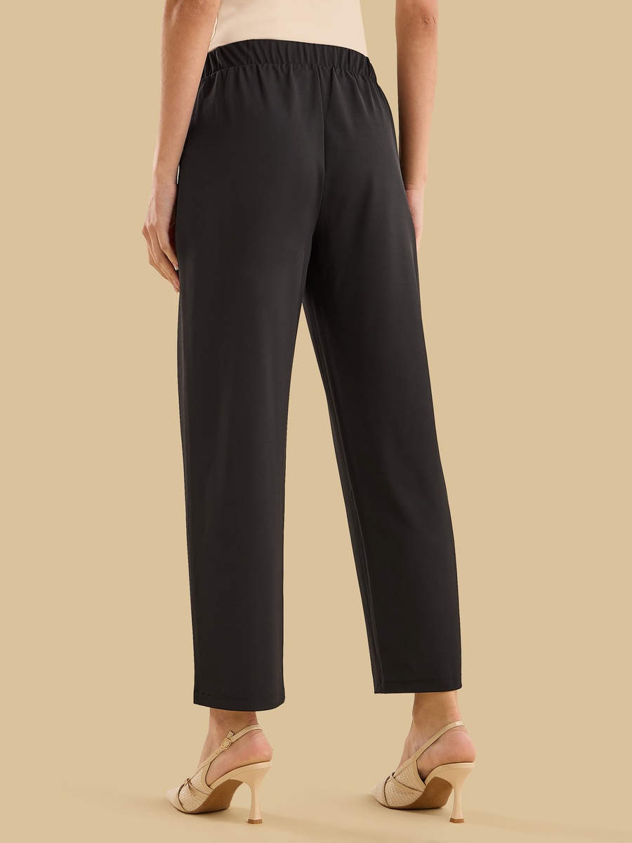Side Tab Wide Leg Pants