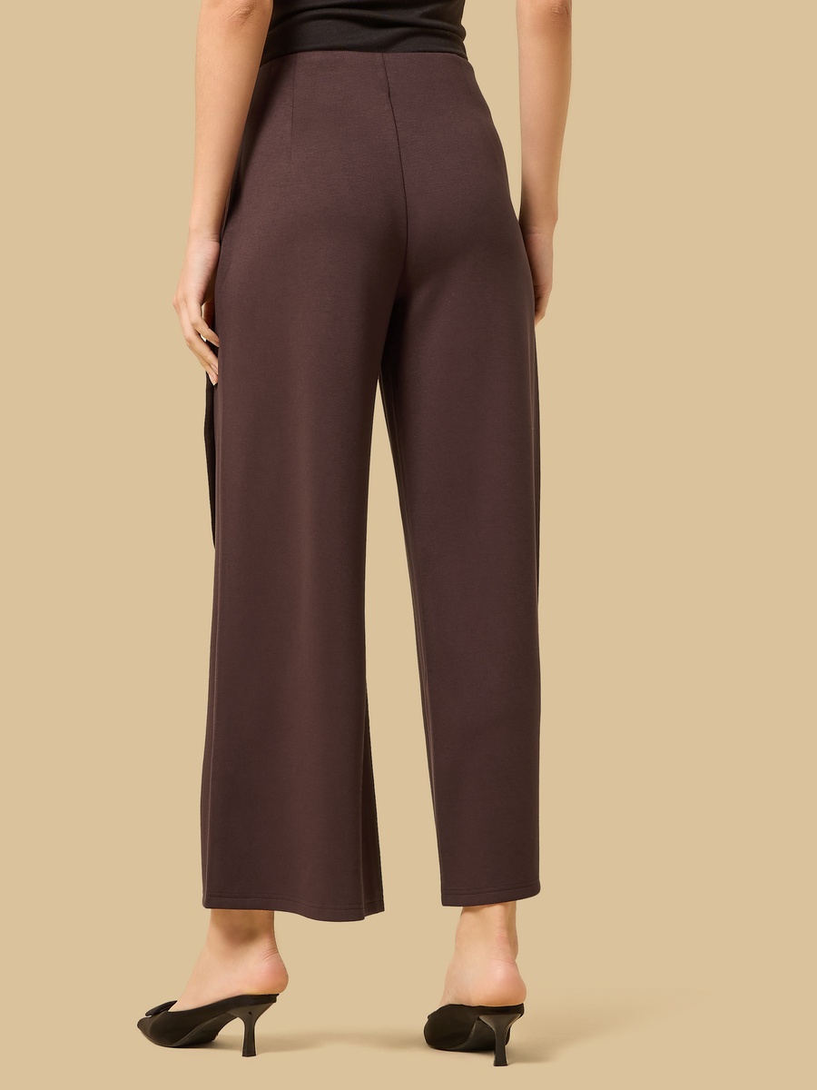 Tie Front Wide Leg Pants