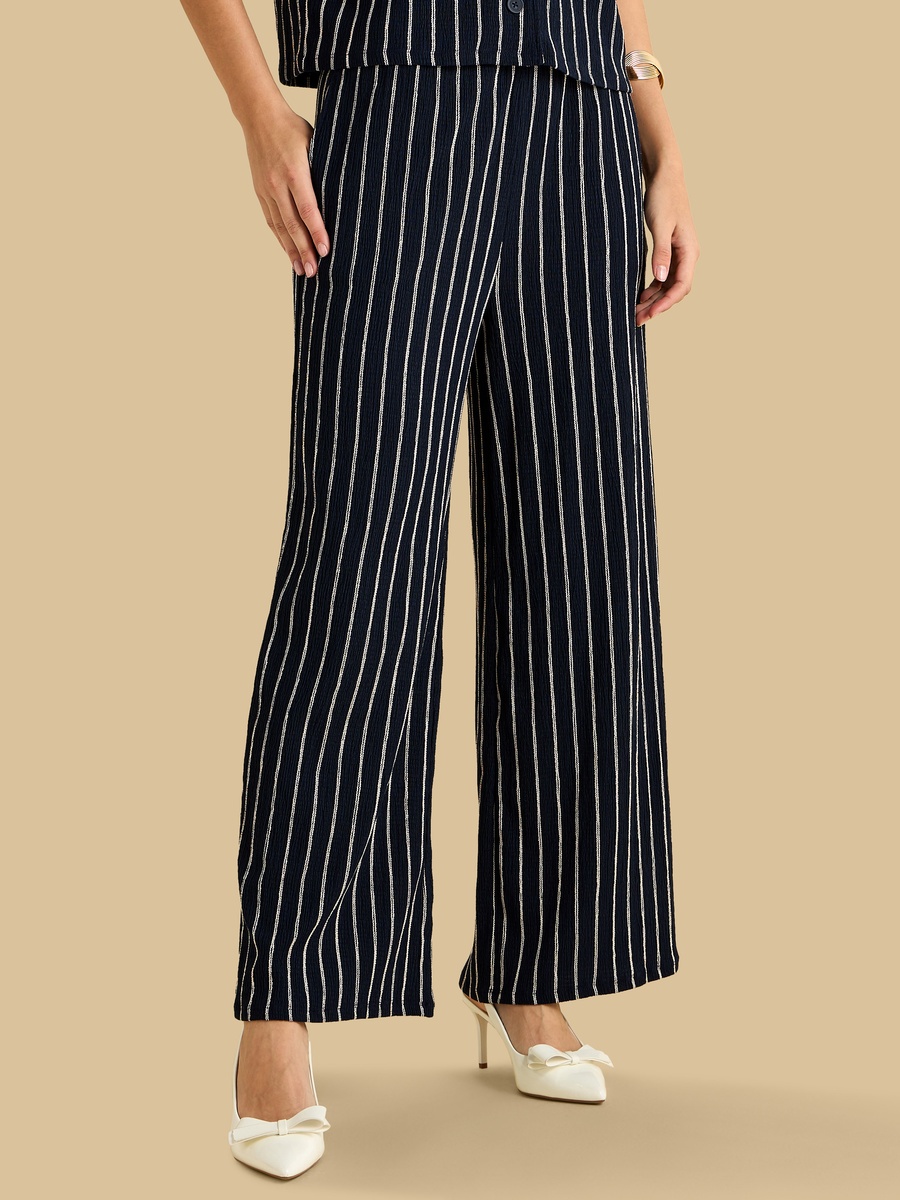 Striped Wide Leg Pants