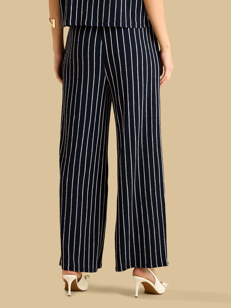 Striped Wide Leg Pants