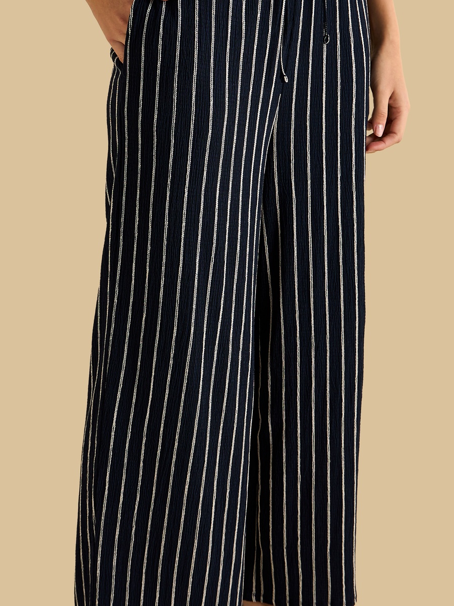 Striped Wide Leg Pants