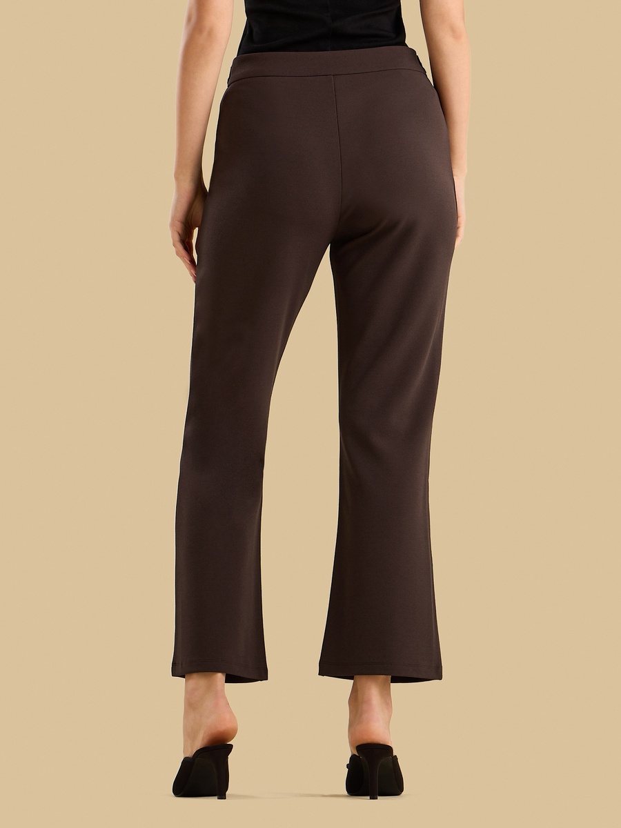 Wide Leg Pants with Centre Seam