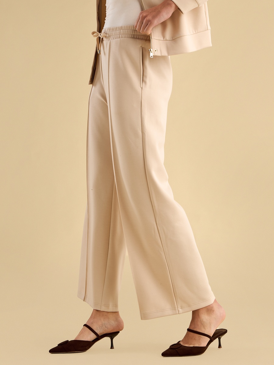Centre Seam Wide Leg Modal Pants