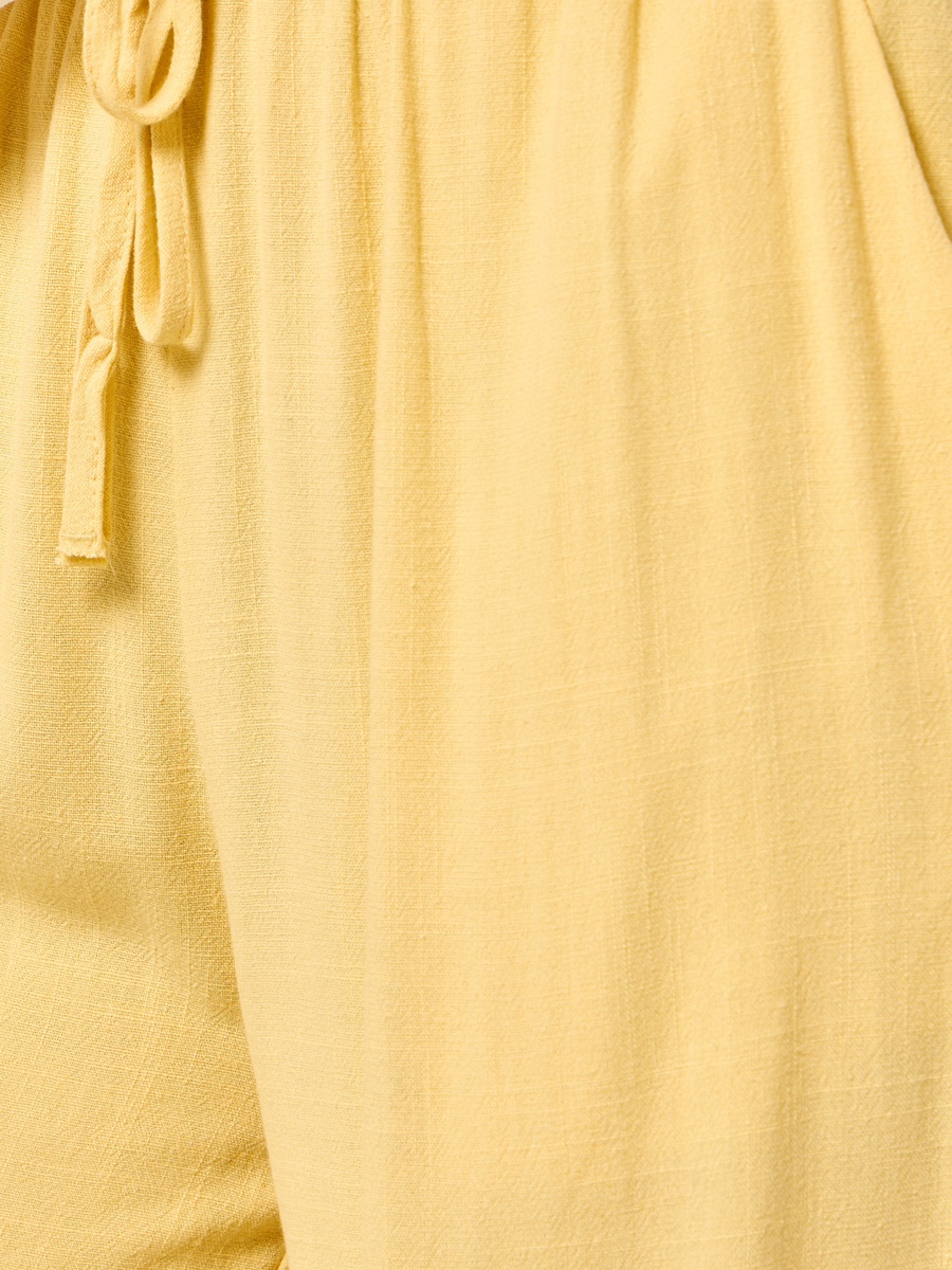 Viscose Blend Wide Leg Pants