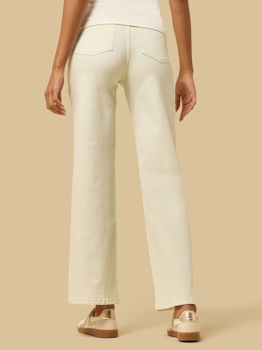 Stretch Wide Leg Pants