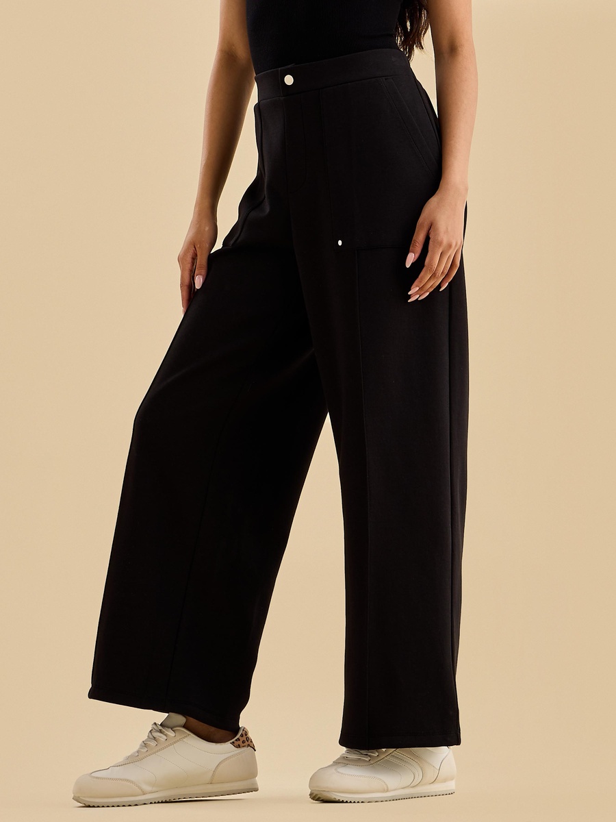 Modal Wide Leg Pants