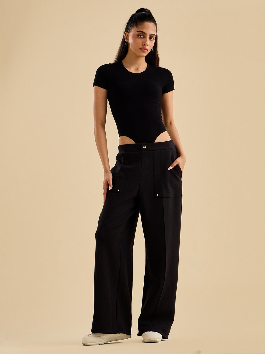 Modal Wide Leg Pants