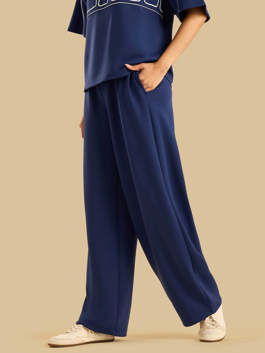 Scuba Wide Leg Pants
