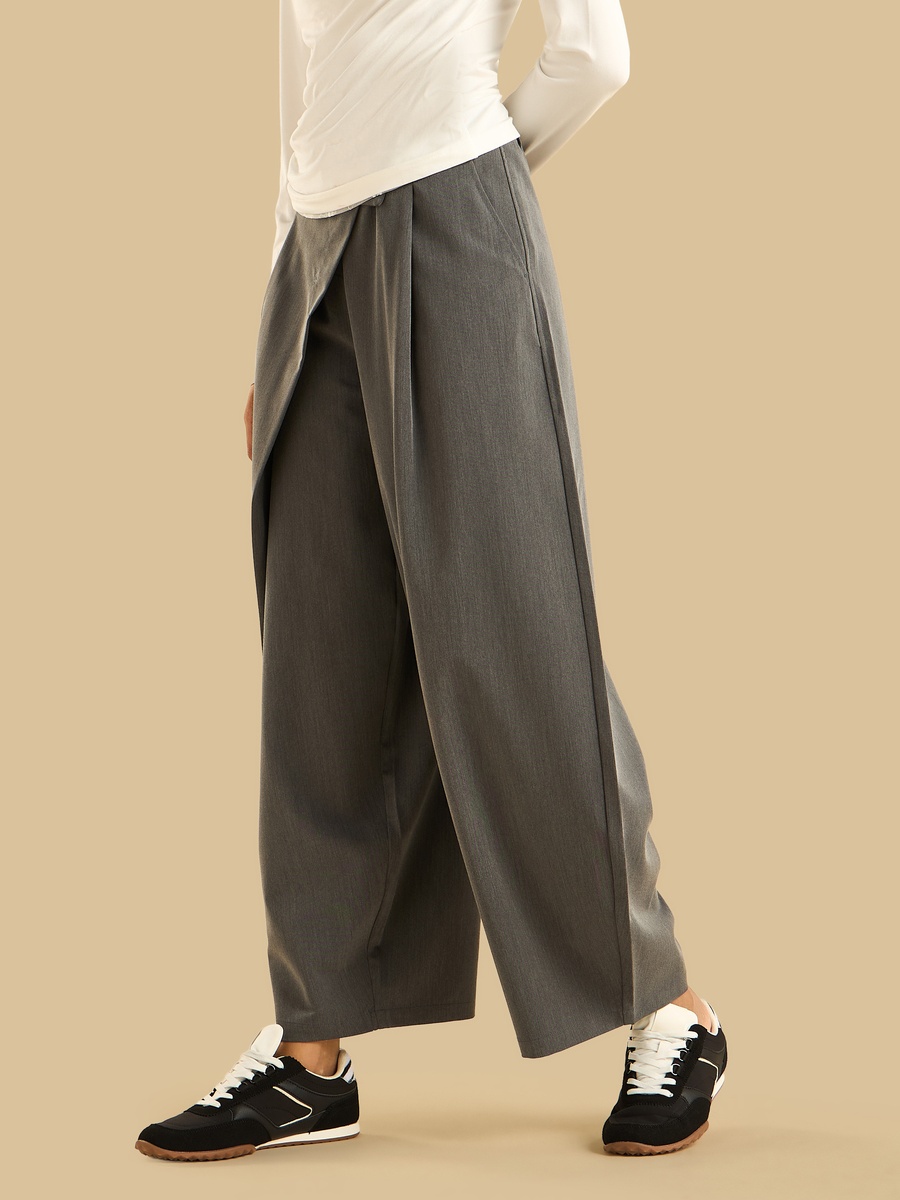 Wide Leg Wrap Pants