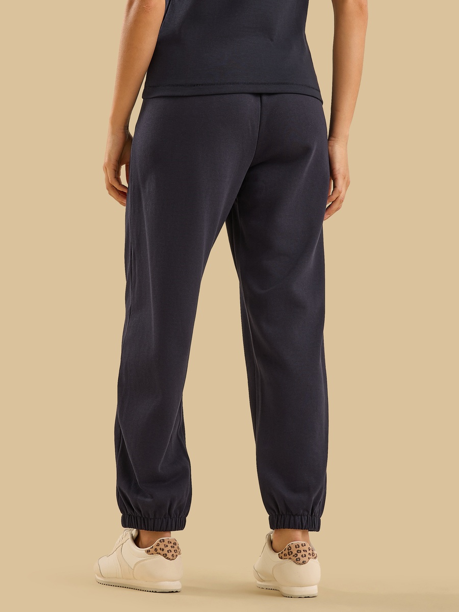 Terry Joggers with Elastic Hem