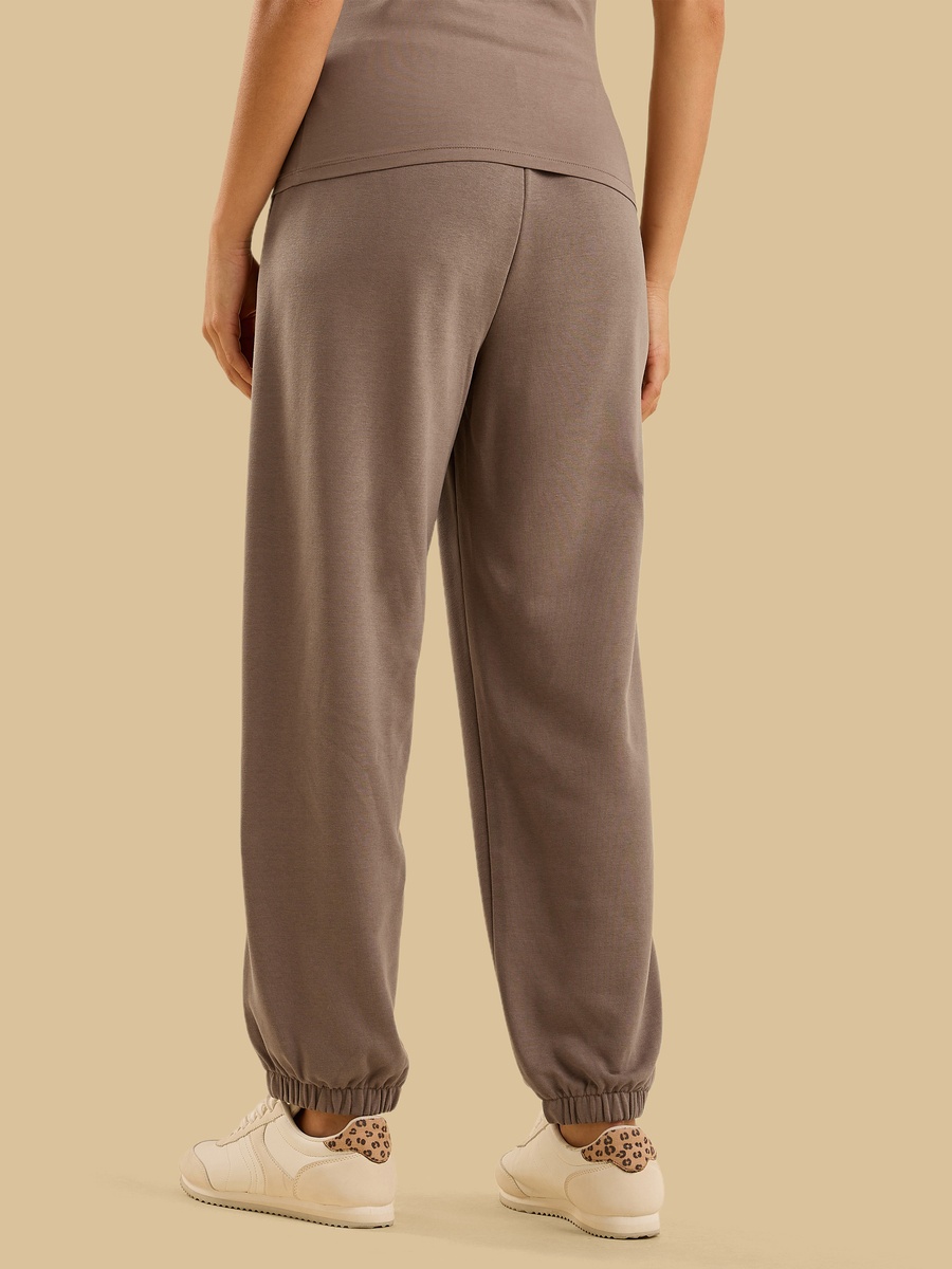 Terry Joggers with Elastic Hem