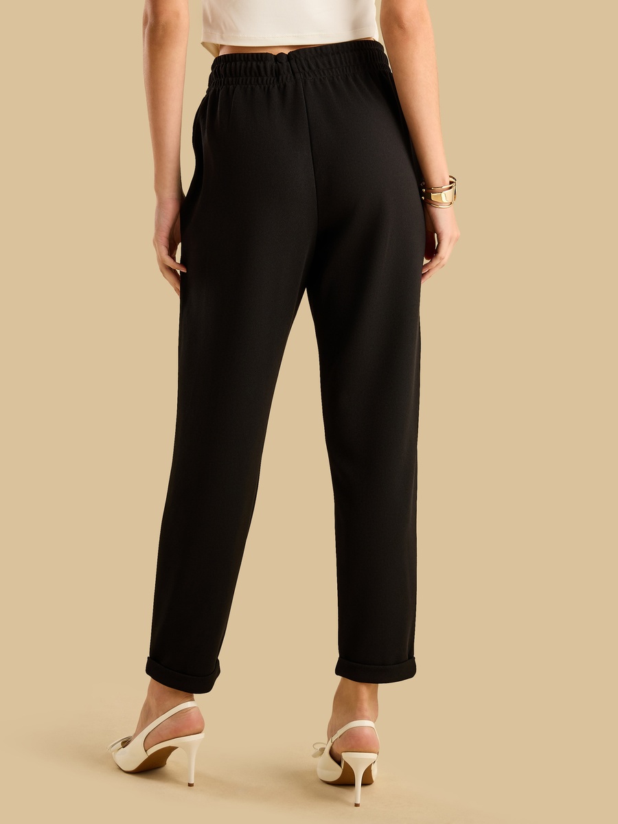Drawstring Waistband Joggers