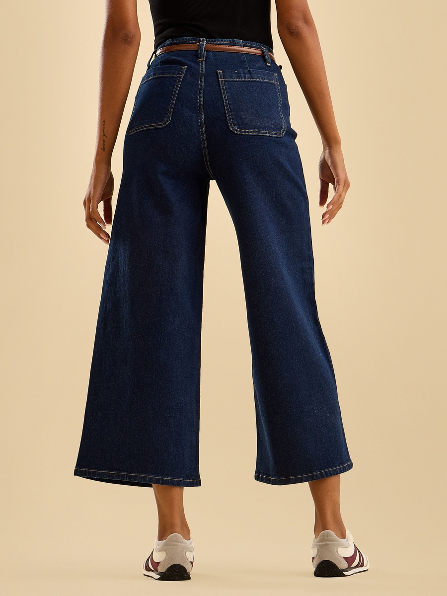 Marine Fit Jeans with Belt