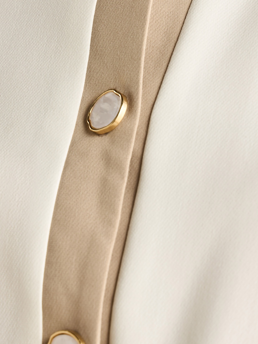 Embellished Button Jacket