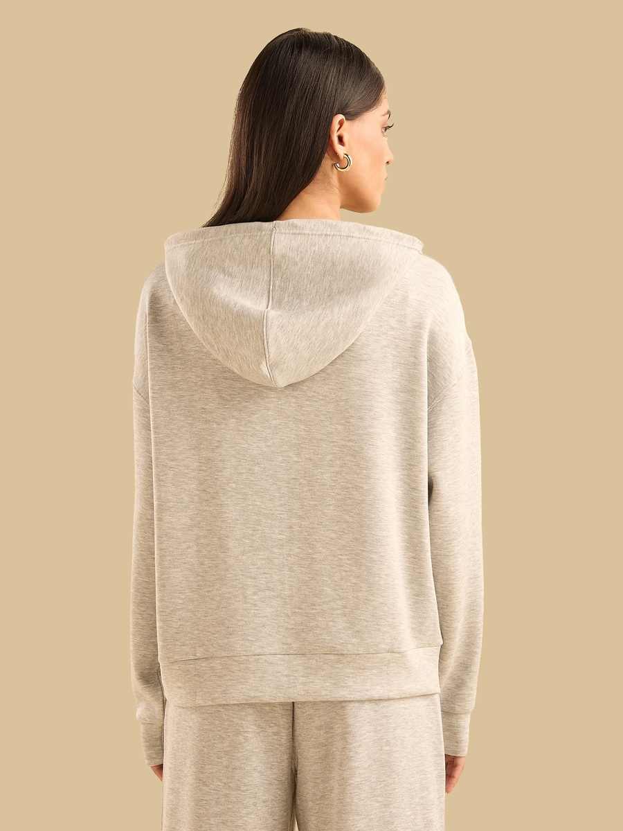 Modal Zip-Through Hoodie