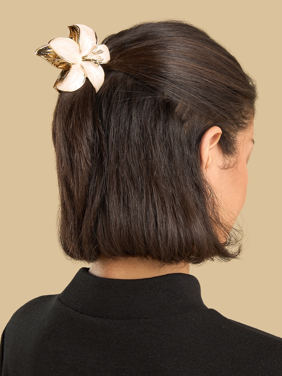 Pack of 3 - Floral Shaped Hair Clamp