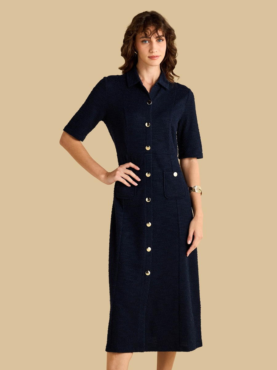 Midi Shirt Dress