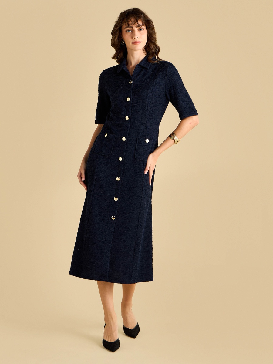 Midi Shirt Dress