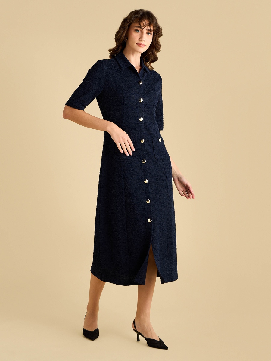 Midi Shirt Dress