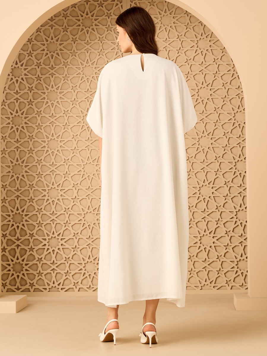 Embellished Kaftan Dress