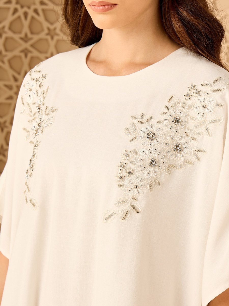 Embellished Kaftan Dress