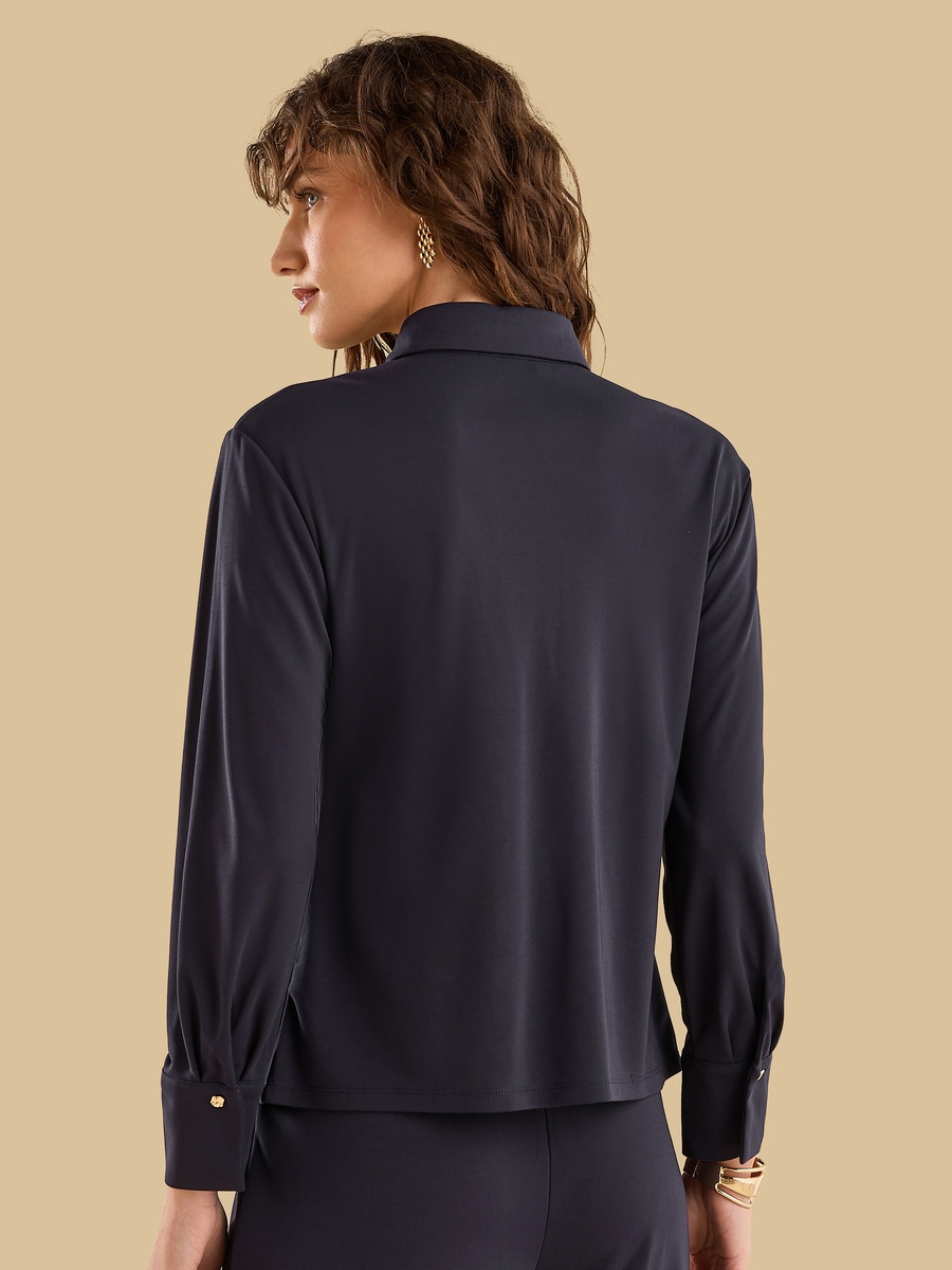 Knot Front Shirt