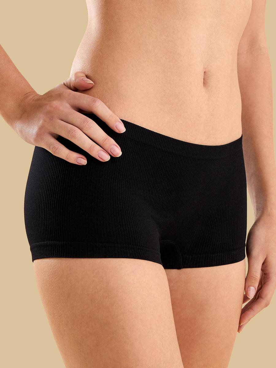 Pack of 2 - Ribbed Seamless Boyshorts