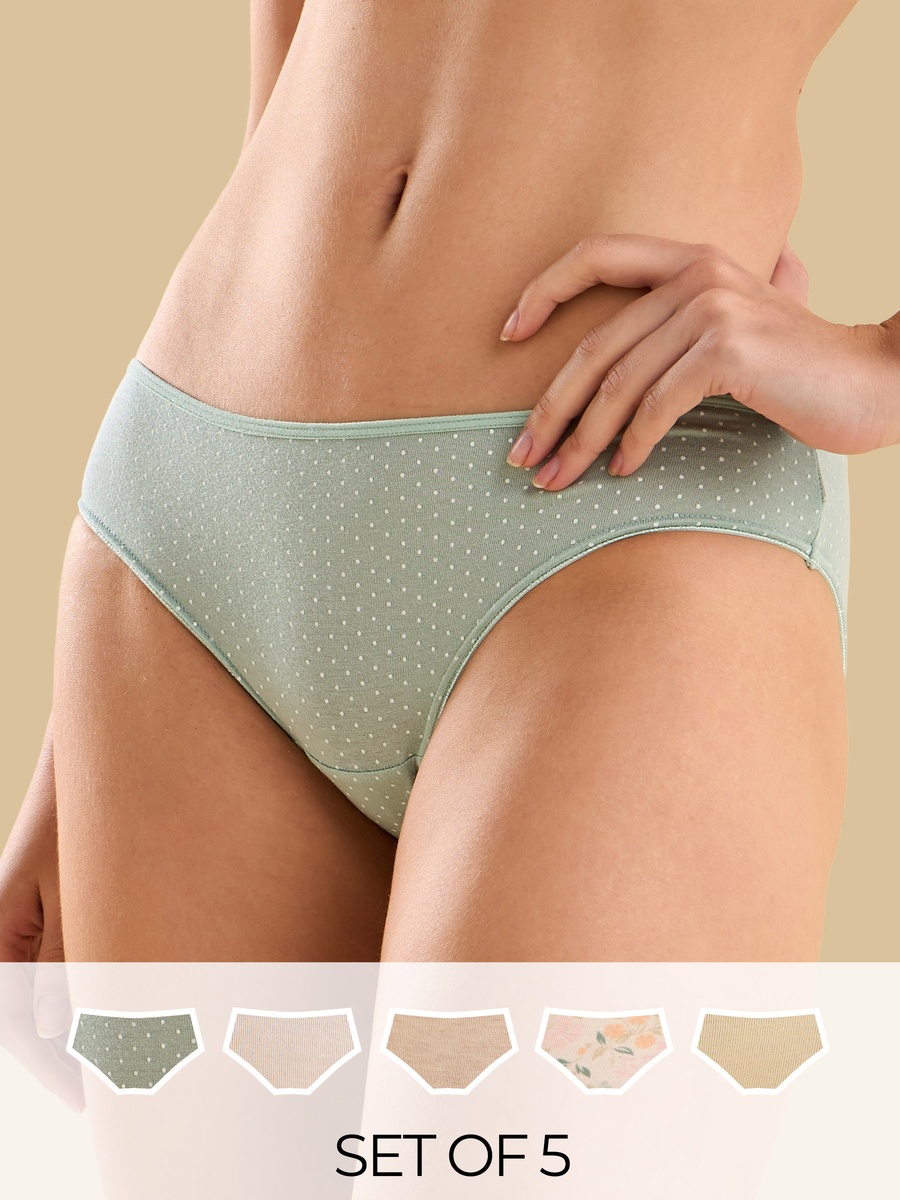 Pack of 5 - Assorted Bikini Briefs