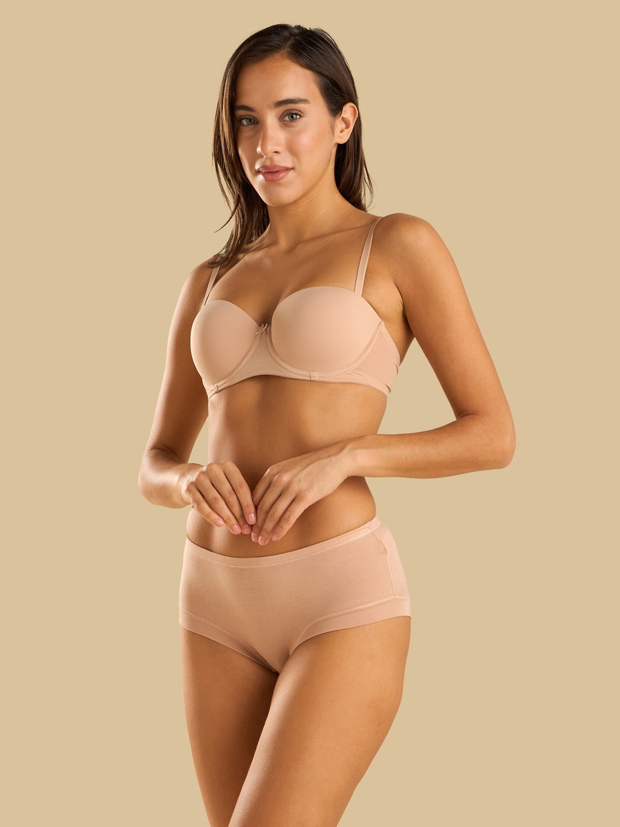 Pack of 3 - Plain Modal Midi Briefs