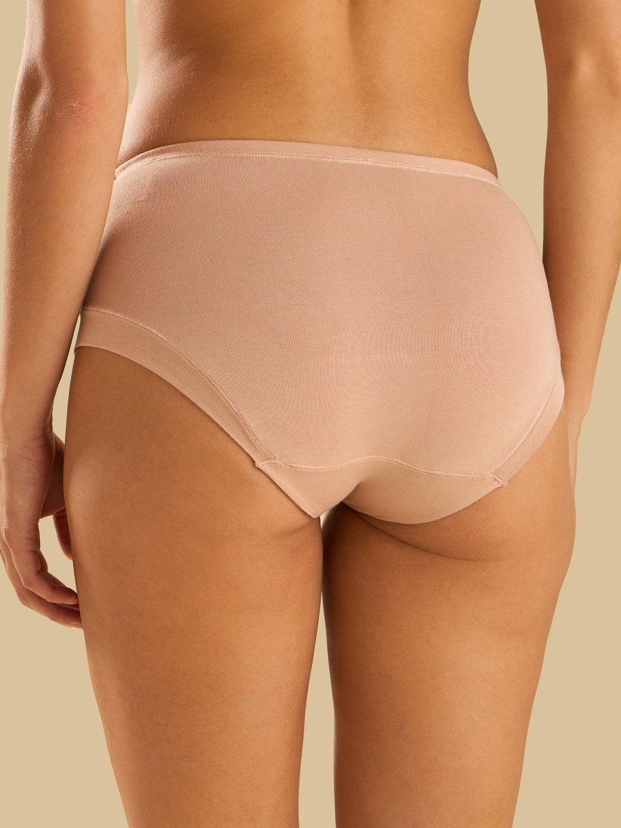 Pack of 3 - Plain Modal Midi Briefs