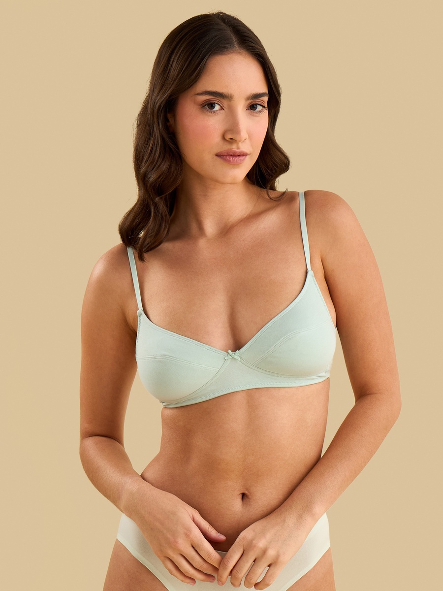 Pack of 2 - Non-Padded Non-Wired Bra