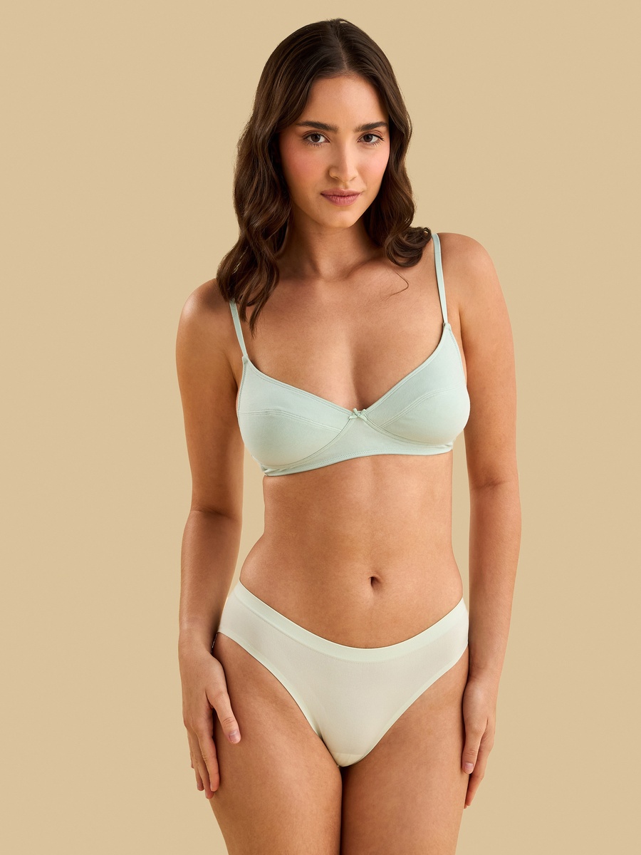 Pack of 2 - Non-Padded Non-Wired Bra