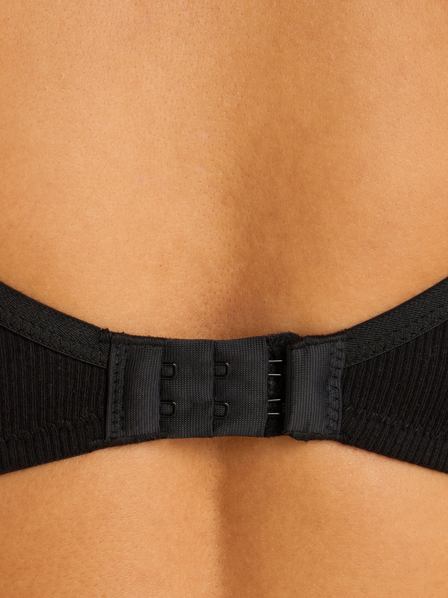 Pack of 2 - Lace Trim Non-Padded Non-Wired Bra