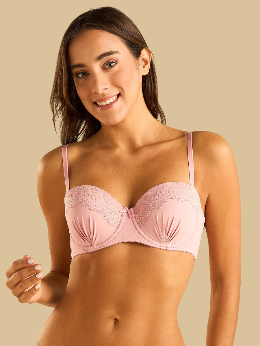 Pack of 2 - Assorted Push-Up Wired Balconette Bra