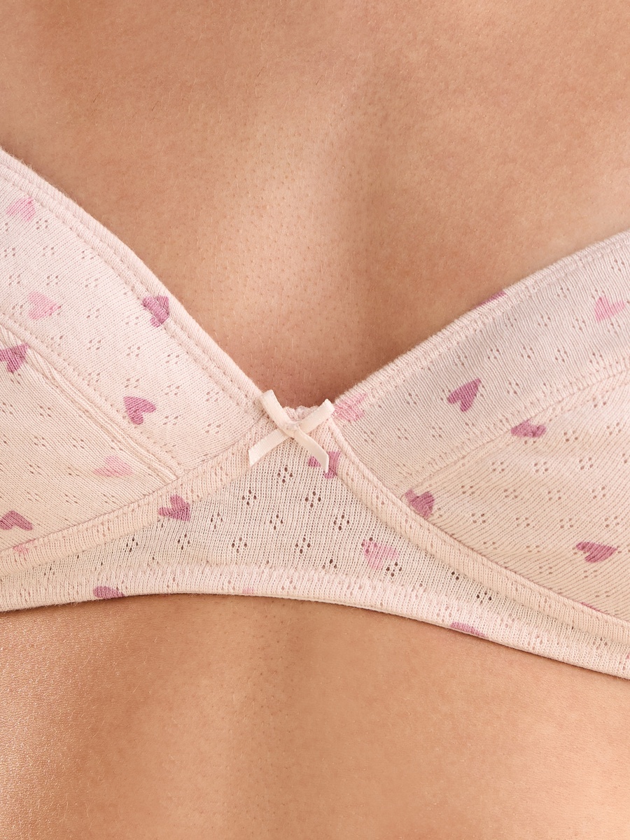 Pack of 2 - Pointelle Non-Padded Non-Wired Bra