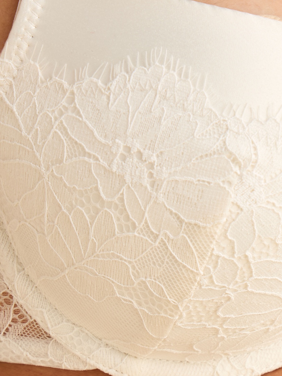 Lace Wired Plunge Bra