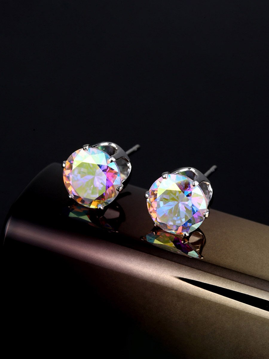 Gem Stud Earrings