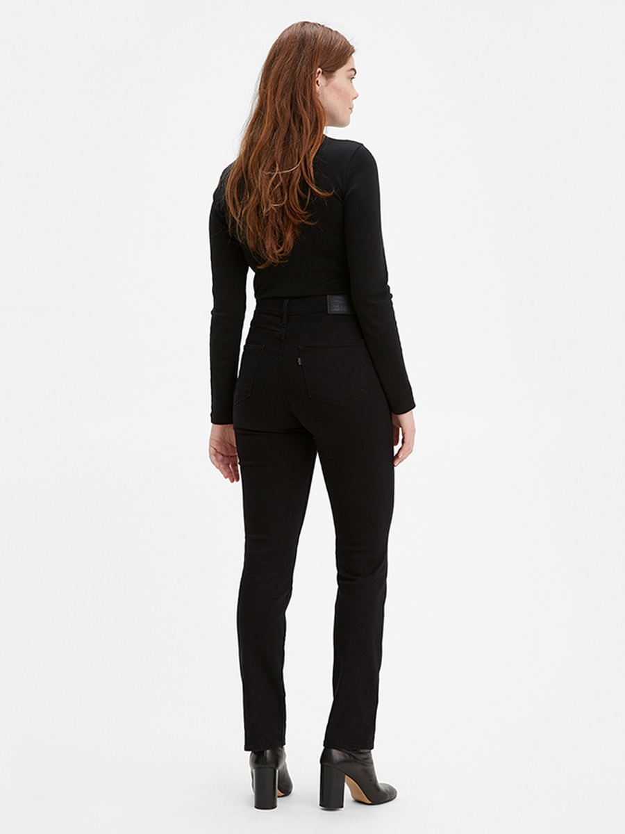 Women High Rise Straight Fit Jeans