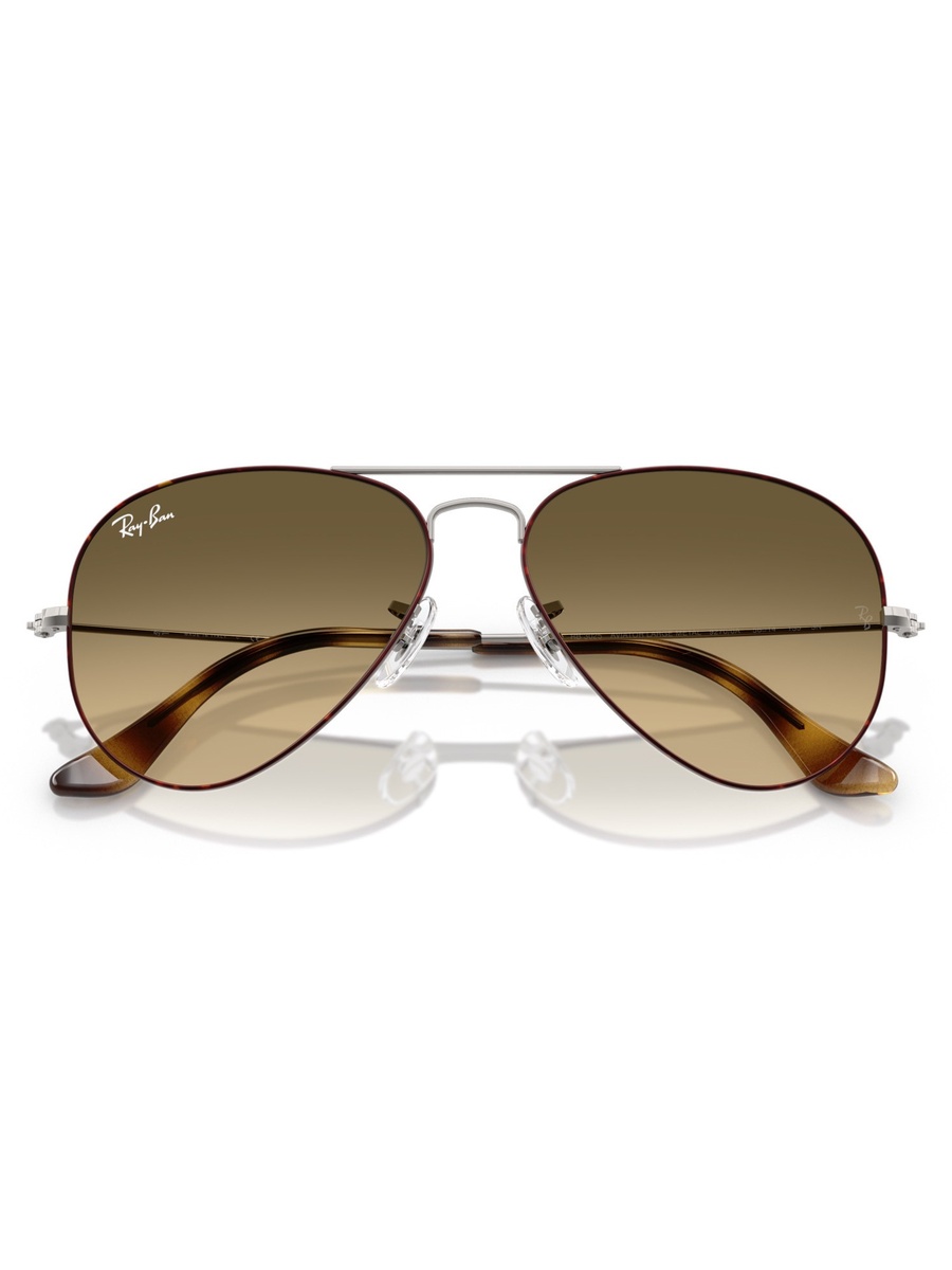 Unisex Aviator Brown Lens Sunglasses