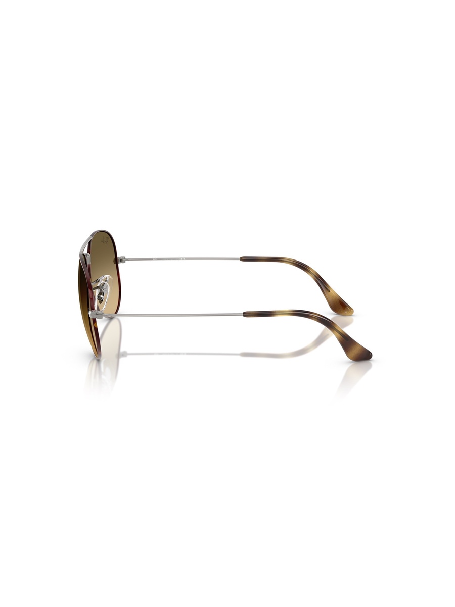 Unisex Aviator Brown Lens Sunglasses