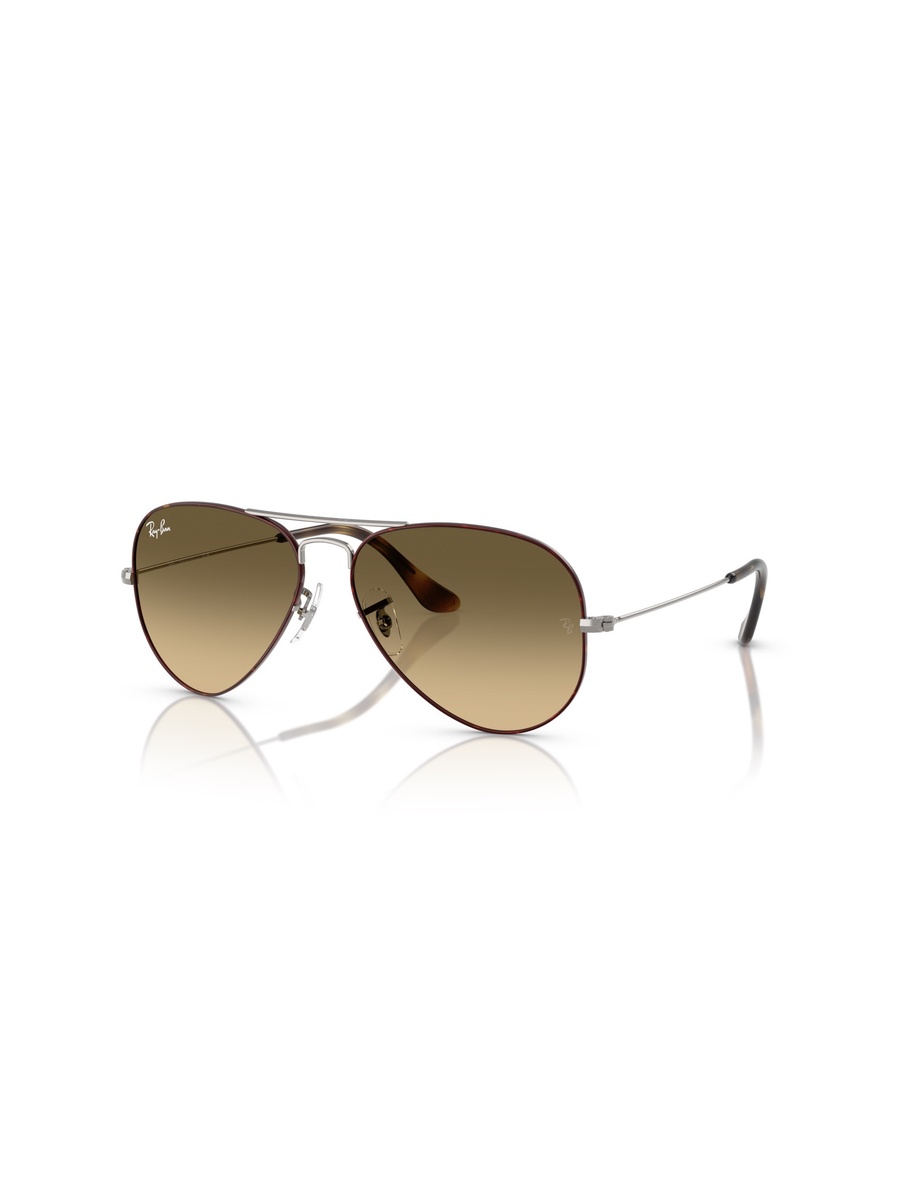 Unisex Aviator Brown Lens Sunglasses